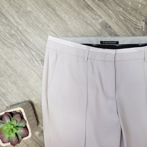 Luisa Cerano * Tapered Pants * Lt Grey Sz 12 - Picture 3 of 6